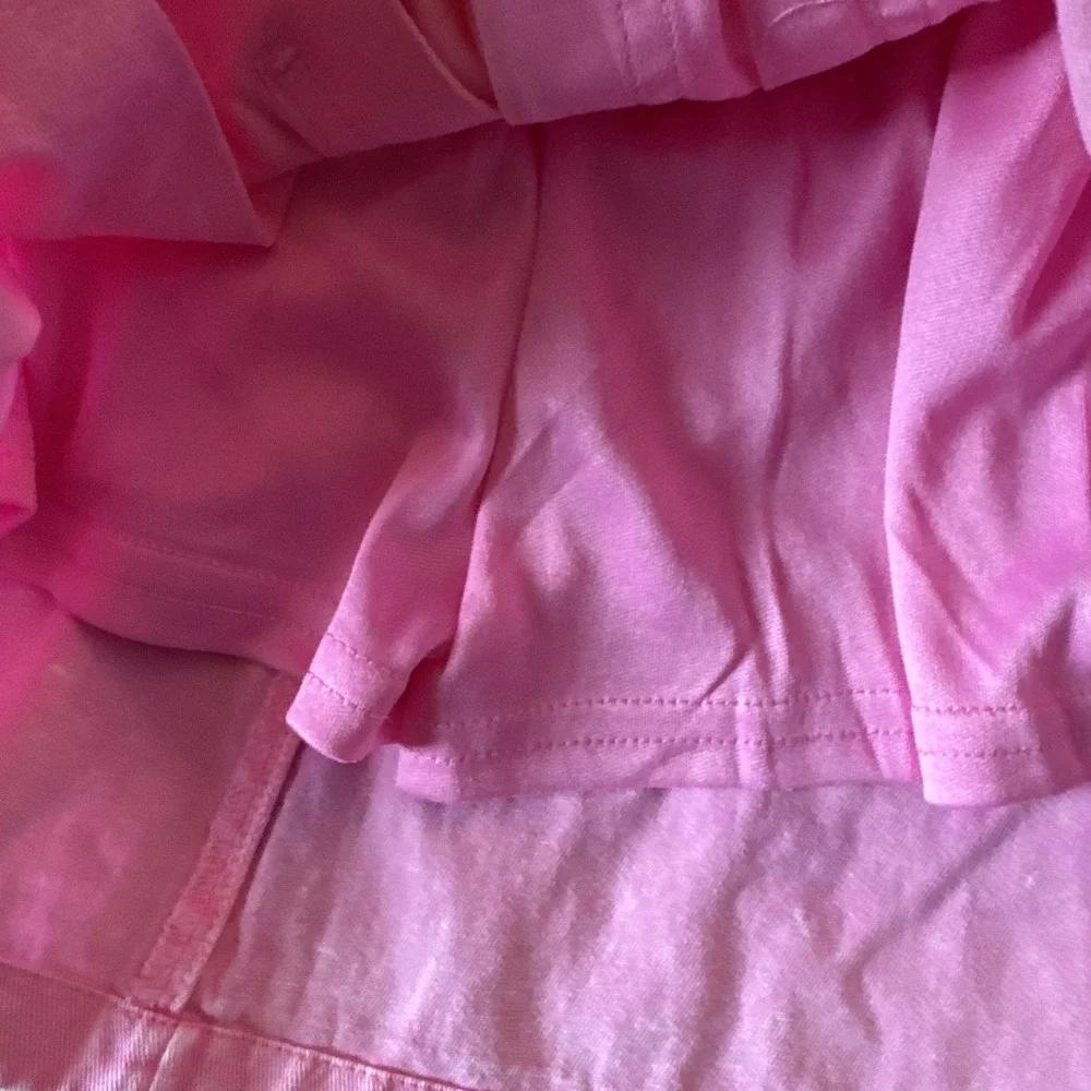 NWT Justice Pink Cargo Pleated Skirt Size L 12/14 With Built In Shorts